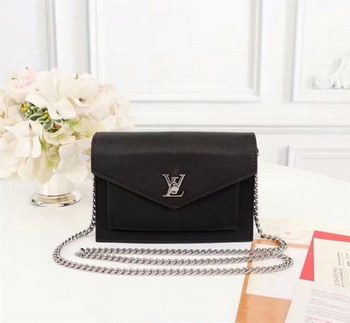 Replica Copy Louis Vuitton M63471 Pochette Mylockme Chain Calf Leather