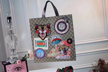 Replica Gucci 474084 Courrier Soft GG Supreme Tote Bag