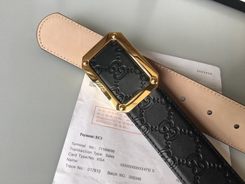 Replica Cheap Replica Gucci Reversible Men Leather Belt Width 38cm 121