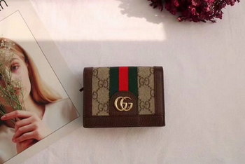 Replica Replica Gucci 523154 Women Ophidia GG Card Case