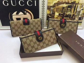Replica Gucci Classics Web GG Supreme Women Wallet