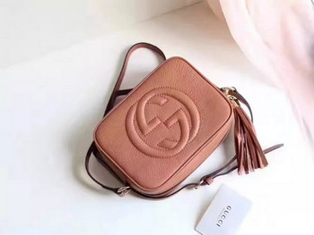 Replica Gucci 308364 Soho Leather Disco Bag Pink