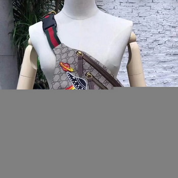 Replica Discount Gucci 529711 Gucci Courrier GG Supreme Men Belt Bag