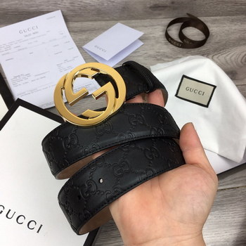 Replica Cheap Replica Gucci Reversible Men Leather Belt 137