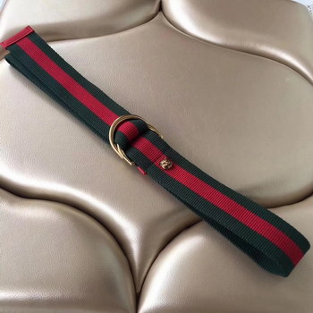 Replica Gucci Men Leather Blet 38cm With Gold Buckle 010