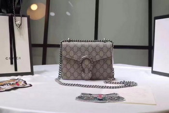 Replica Gucci 421970 Dionysus GG Supreme Mini Bag Khaki