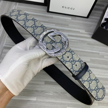 Replica Cheap Replica Gucci Reversible Men Leather Belt Width 4cm 116