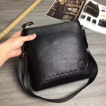 Replica Gucci B80606 4 Men Leather Messenger Bag