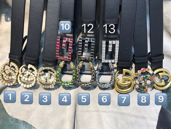 Replica Cheap Replica Gucci Women Belts width 3cm 144