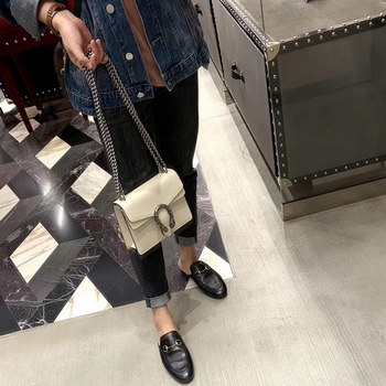 Replica Replica Gucci Dionysus Mini Leather Bag White Leather 421970