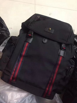 Replica Gucci 429037 Techno Canvas Backpack Black Canvas