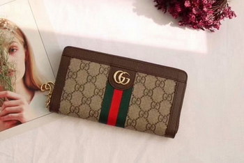 Replica Replica Gucci 523154 Women Ophidia GG Zip Around Wallet