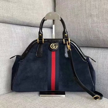 Replica AAA Replica Gucci RE BELLE Top Handle Bag Black