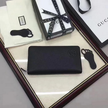 Replica Gucci 328318 Men Long Wallet Black