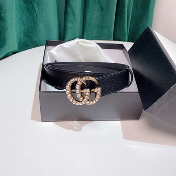 Replica Cheap Replica Gucci Leather Belts width 30cm 156