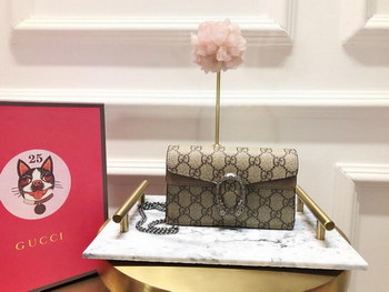 Replica Top Quality Gucci 476472 Dionysus GG Supreme Super Mini Bag