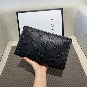 Replica Fake Gucci 625568 GG Embossed Cosmetic Case For Men
