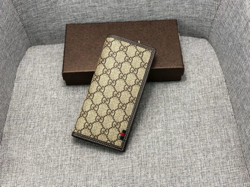 Replica Replica Gucci 225826 Men Long Wallet Coffee