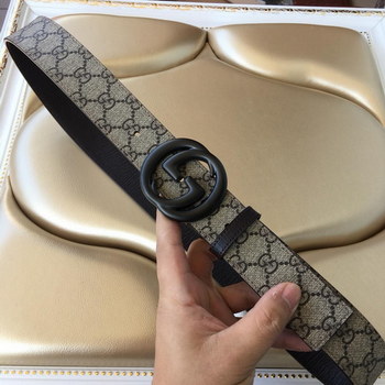 Replica Gucci Men Belt 030 With Black Buckle