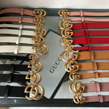 Replica Cheap Replica Gucci Women Leather Belts 164