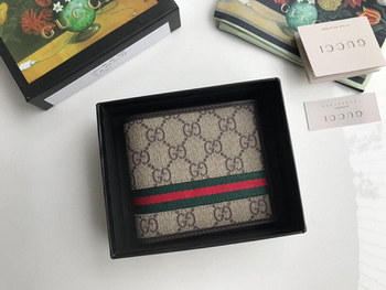 Replica Replica Gucci 138042 Men GG Supreme Wallet