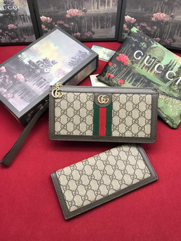 Replica Replica Gucci Women Wallet Ophidia GG Supreme 523166