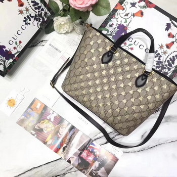Replica Gucci 473885 GG Supreme Bees Women Tote Bag