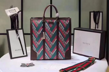 Replica Gucci 406387 GG Chevron Tote