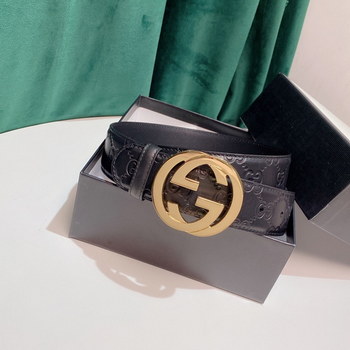 Replica Cheap Replica Gucci Leather Belts width 38cm 146