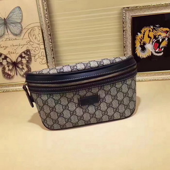 Replica Gucci 233269 GG Supreme Waist Bag Blue