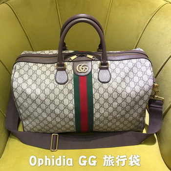 Replica Top Replica Gucci 547953 Men Ophidia GG Medium Carry on Duffle