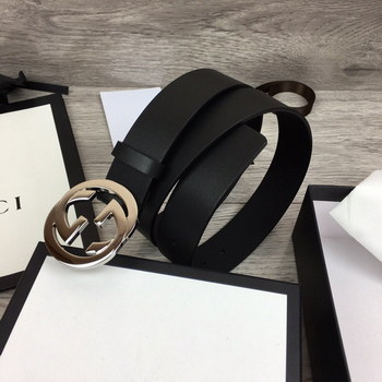 Replica Cheap Replica Gucci Reversible Men Leather Belt 139