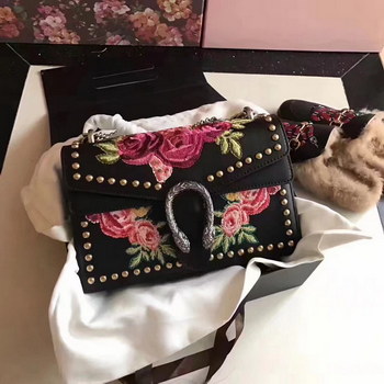 Replica Gucci 400249 Dionysus Embroidered Shoulder Bag