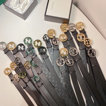 Replica Cheap Replica Gucci Leather Belts set 163