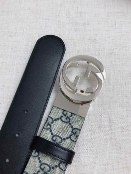 Replica Cheap Replica Gucci Reversible Men Leather Belt Width 38cm 123