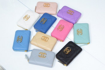 Replica Original Copy Chanel 19 Zipped Coin Purse