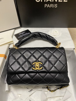 Replica Original Copy Chanel Flap Bag Black Sheepskin