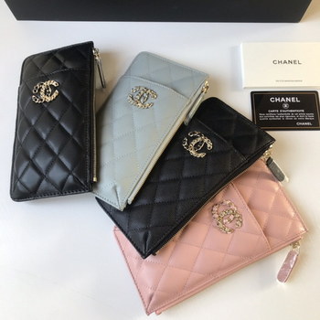 Replica Best Price Chanel New Phone Bag Wallet 1847 Black