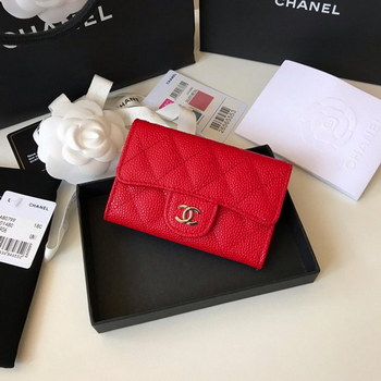 Replica Cheap Chanel CF Card Small Bag Caviar Quilted Genuine Leather Dark Red Silver Hardware