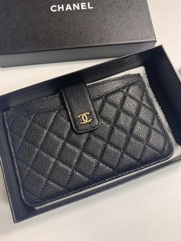 Replica Replica Chanel Women Small Card Bag Grained Calfskin Gold Tone