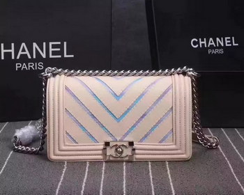 Replica Chanel 8919 V Stitch Chain Shoulder Bag Leather Pink