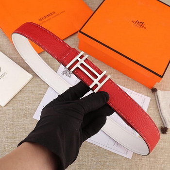 Replica Cheap Replica Hermes Reversible Leather Men Belt Width 32cm 053