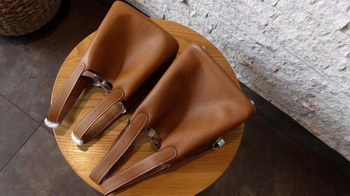 Replica Hermes Picotin Lock Silver Leather Bag Light Coffee