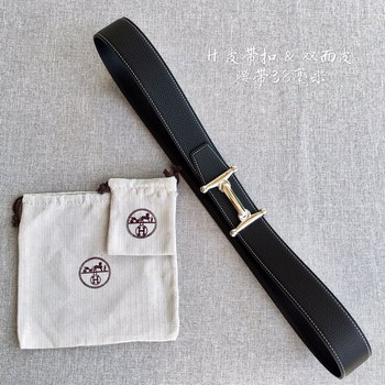 Replica Cheap Replica Hermes Mens Leather Belts Width 38cm 097