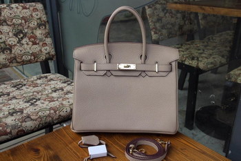 Replica Replica Hermes Birkin Togo Calfskin Handbag 30cm and 35cm Grey