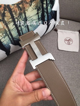 Replica Cheap Replica Hermes Reversible Leather Men Belt Width 4cm 056