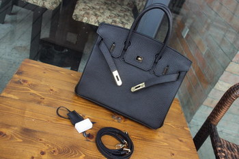 Replica Hermes Birkin Togo Calfskin Handbag 30cm Black