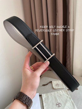 Replica Cheap Replica Hermes Reversible Leather Men Belt Width 38cm 079