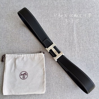 Replica Cheap Replica Hermes Mens Leather Belts Width 38cm 105