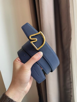 Replica Cheap Replica Hermes Reversible Leather Men Belt Width 38cm 084